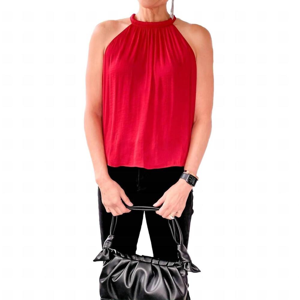 NEW KLD. SIGNATURE elisa tank in red